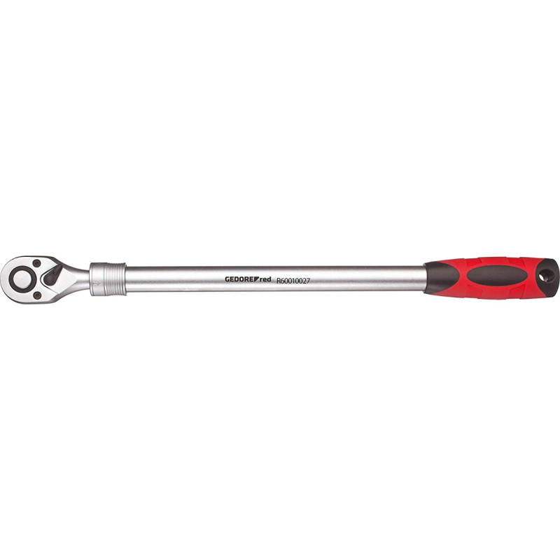 Gedore Red 2K telescopic reversible ratchet 1/2