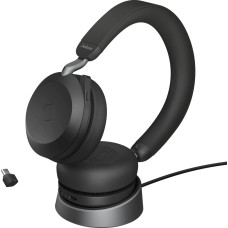 Jabra Evolve2 75 Link380c MS Stereo black - Stand