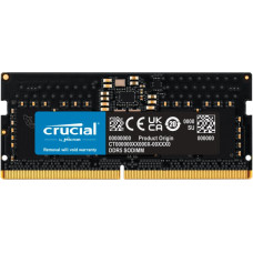 Crucial NB MEMORY 8GB DDR5-4800/SO CT8G48C40S5 CRUCIAL