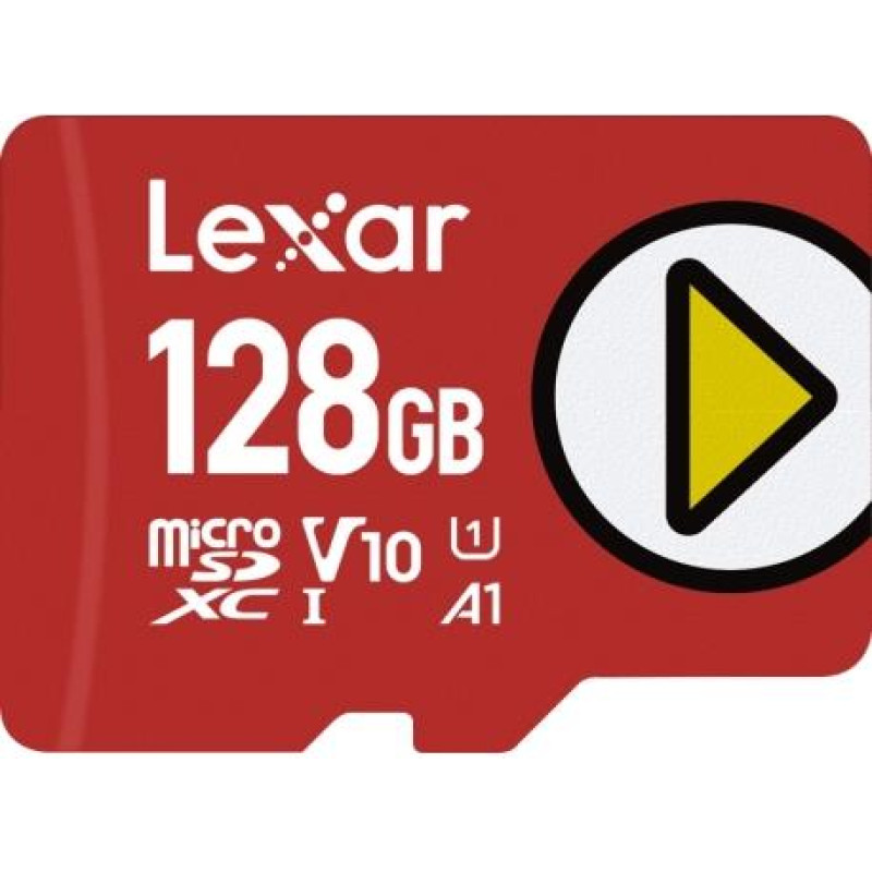 Lexar MEMORY MICRO SDXC 128GB UHS-I/PLAY LMSPLAY128G-BNNNG LEXAR