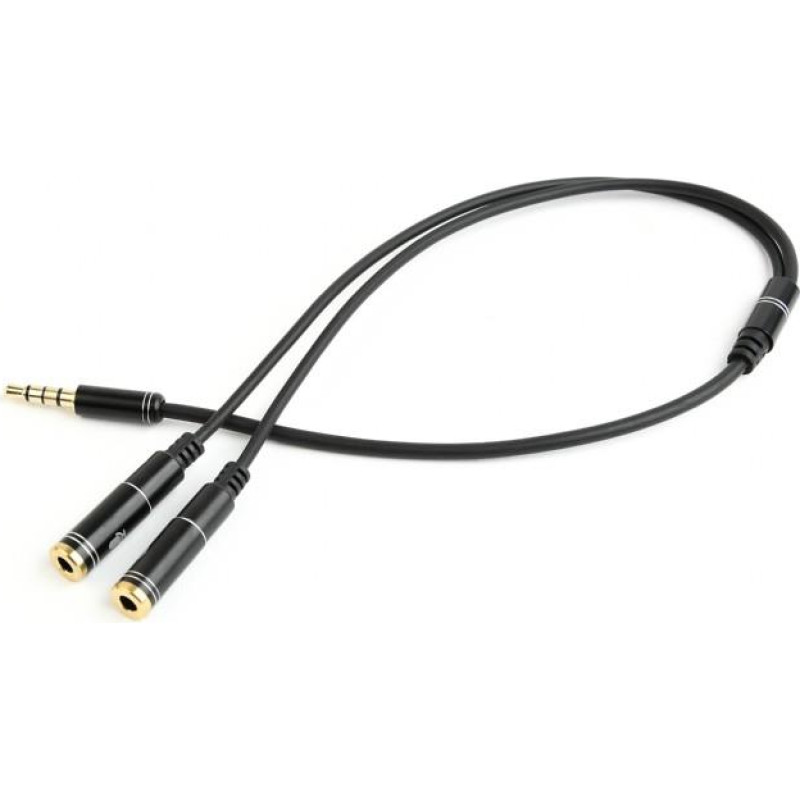 Gembird CABLE AUDIO 3.5MM 4-PIN TO/3.5MM S+MIC CCA-417M GEMBIRD