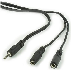 Gembird CABLE AUDIO SPLITTER 3.5MM/5M BLACK CCA-415 GEMBIRD