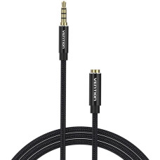 Vention Cable Audio TRRS 3.5mm Male to 3.5mm Female Vention BHCBH 2m Black