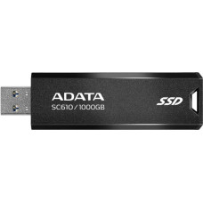 Adata External SSD|ADATA|SC610|1TB|USB 3.2|Write speed 500 MBytes/sec|Read speed 550 MBytes/sec|SC610-1000G-CBK/RD