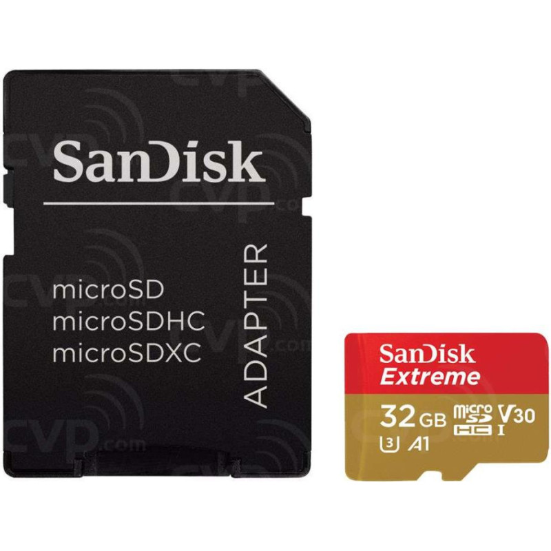 Sandisk By Western Digital MEMORY MICRO SDHC 32GB UHS-I/W/A SDSQXAF-032G-GN6AA SANDISK