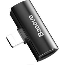 Baseus USB adapter Baseus L46 Lightning - Lightning x2 Black (BRA008293)