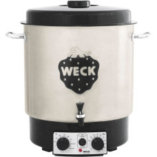 Weck Preserving Cooker Stainless Steel with Clock and Tap