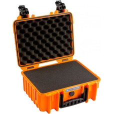 B&W International B&W Outdoor Case Type 3000 orange with foam insert