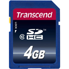 Transcend SDHC               4GB Class 10