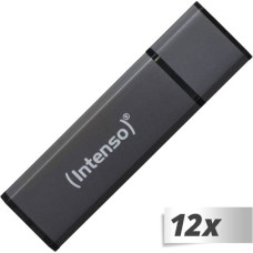 Intenso 12x1 Intenso Alu Line       16GB USB Stick 2.0 anthrazit