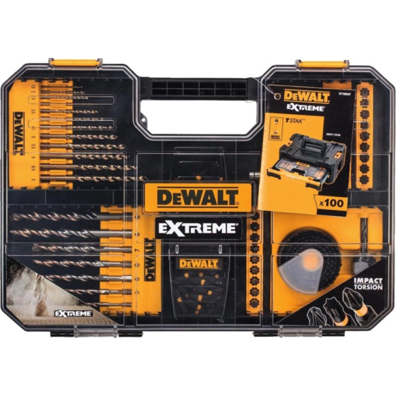 Dewalt .ZESTAW AKCESORIÓW 100cz.