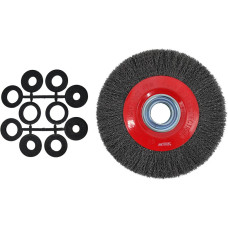 Awtools AW FLAT CRIMPED WIRE WHEEL 200mm w/ BORE 32mm