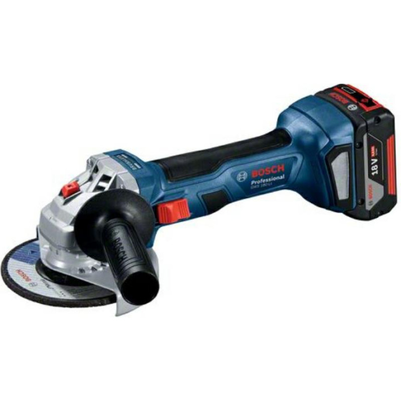 Bosch ANGLE GRINDER 18V GWS 180-LI 2X4,0AH