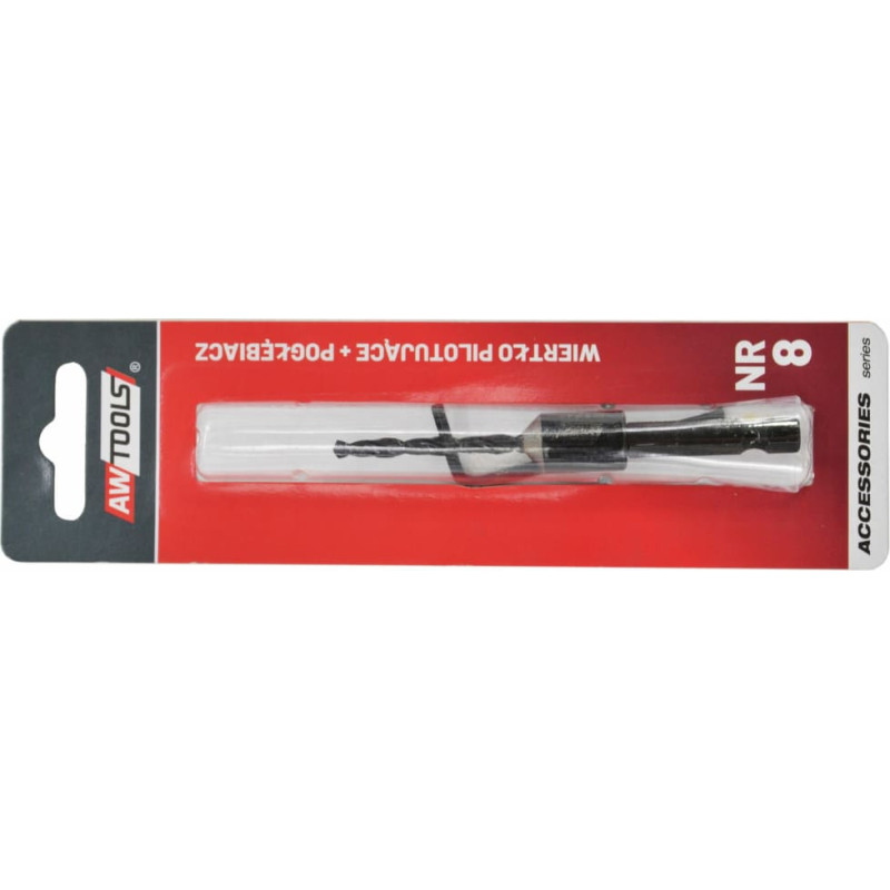 Awtools AW PILOT DRILL BIT & COUNTERSINK #8