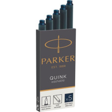 Parker 1x5 Parker ink cartridge Quink blue black