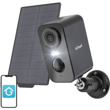 Iegeek Wireless 3MP WiFi outdoor camera ieGeek ZS-GX3S black with solar panel