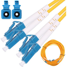 Extralink LC/UPC-LC/UPC | Patchcord | Single Mode, Duplex, G652D, 3mm, 0.5m