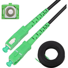 Extralink SC/APC-SC/APC | Patchcord | Round, drop, single mode, Simplex, G.657A2, 20m