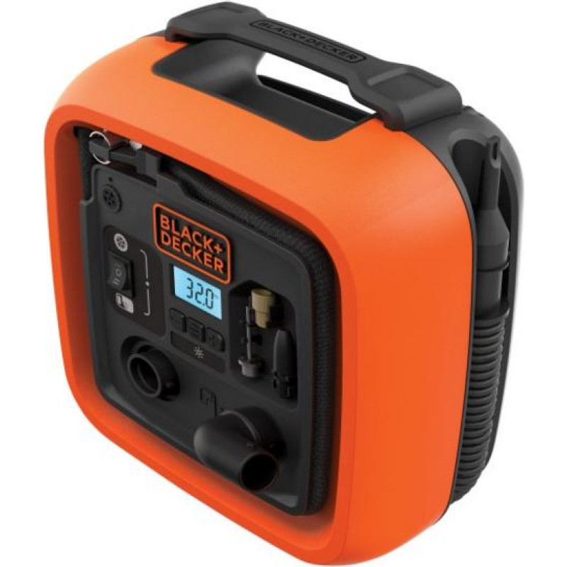 Black+Decker BLACK & DECKER COMPRESSOR / MINI COMPRESSOR 12V/11BAR ASI400