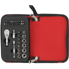 Milwaukee ZESTAW NASADEK I BITÓW Z GRZECHOTKĄ 39szt.