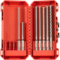 Milwaukee WIERTŁA SDS KWADRAT 4-OSTRZOWE KPL.7 elem.