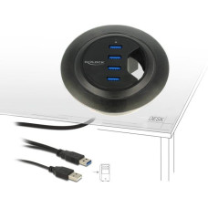 Delock Tisch-Hub 4x USB 3.0 - 60mm