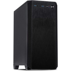 Inter-Tech H-606 - silenced - microATX - black