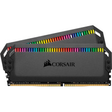 Corsair DDR4 32 GB 3466 - Dual Kit, RAM (black, CMT32GX4M2C3466C16, Dominator Platinum RGB)