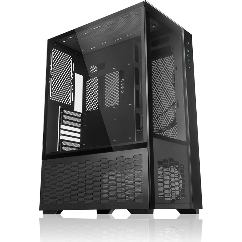 Raijintek PAEAN PREMIUM, tower case (black, side panel made of tempered glass)