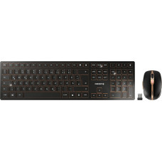 Cherry DE layout - CHERRY DW 9100 SLIM, desktop set (black/bronze, SX scissor technology)