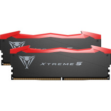 Patriot DDR5 - 32GB - 8200 - CL - 38 (2x 16 GB) dual kit, RAM (black, PVX532G82C38K, Viper Elite 5 RGB, INTEL XMP)