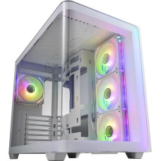 Fortron FSP M580-WA , Tower case (white, Tempered Glass x 2)