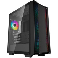 Deepcool CC560 ARGB V2, tower case (black, tempered glass)