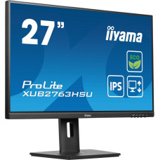 Iiyama ProLite XUB2763HSU-B1, LED monitor - 27 -  black (matt), FullHD, IPS, AMD Free-Sync, 100Hz panel