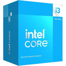 Intel CPU|INTEL|Desktop|Core i3|i3-14100|Raptor Lake|3500 MHz|Cores 4|12MB|Socket LGA1700|60 Watts|GPU UHD 730|BOX|BX8071514100SRMX1