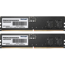 Patriot DDR5 - 16GB - 4800 - CL - 40 (2x 8 GB) dual kit, RAM (black, PSD516G4800K, Signature)