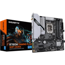 Gigabyte Mainboard|GIGABYTE|Intel B760 Express|LGA1700|Micro-ATX|Memory DDR4|Memory slots 4|2xPCI-Express 3.0 1x|1xPCI-Express 4.0 16x|2xM.2|1xHDMI|1xDisplayPort|2xUSB 2.0|1xUSB 3.2|1xUSB-C|1xPS/2|1xOptical S/PDIF|1xRJ45|3xAudio port|B760MGPWIFIDDR41.0