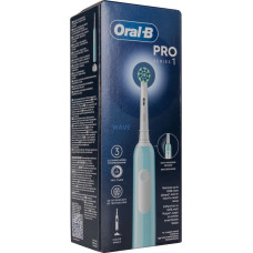 Oral-B Braun Oral-B Pro 1 Cross Action Caribbean Blue, electric toothbrush