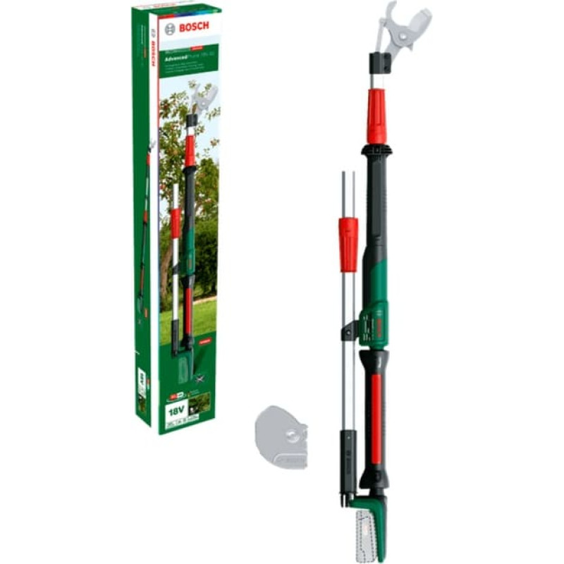 Bosch Cordless Garden Shears AdvancedPrune 18V-45 Solo (green/black, without battery and charger, POWER FOR ALL ALLIANCE)