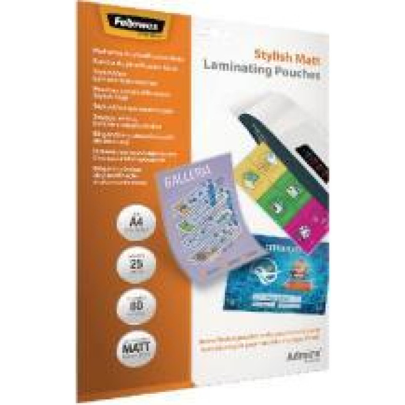 Fellowes LAMINATING POUCH A4/25PCS 5602101 FELLOWES