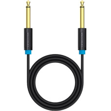 Vention Audio Cable TS 6.35mm Vention BAABD 0.5m, Black