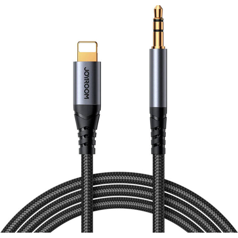 Joyroom Audio Cable Lightning to 3,5mm AUX Joyroom SY-A06, 1.2m (black)