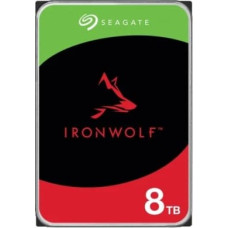 Seagate HDD|SEAGATE|IronWolf|8TB|SATA 3.0|256 MB|7200 rpm|Discs/Heads 5/10|3,5