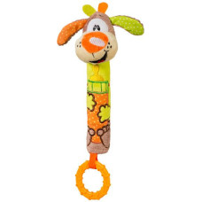 Babyono A squeaking toy with a bite - a dog (ON-1208)
