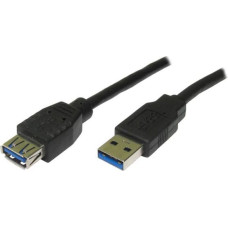 Logo USB cable Logo USB-A - USB-A 1.8 m Black