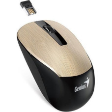 Genius Mouse Genius Mouse NX-7015, 1600DPI, 2.4 [GHz], optical, 3rd, wireless USB, gold, AA