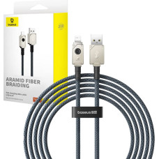 Baseus Kabel USB Baseus USB-A - Lightning 2 m Granatowy (P10355802221-01)
