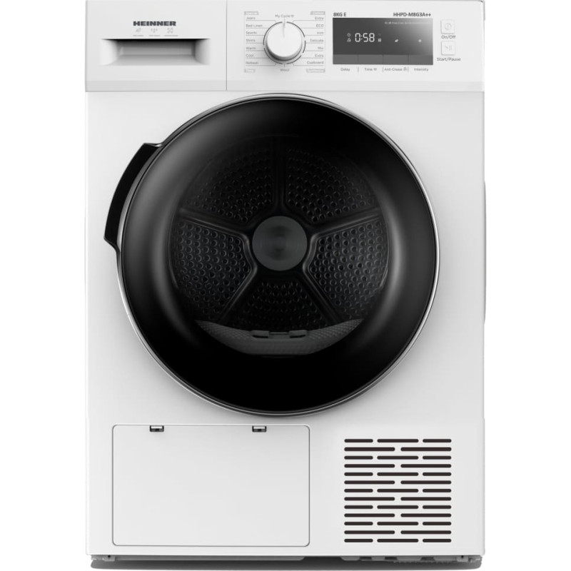 Veļas žāvētājs 8kg HHPD-M8G3A++ HEINNER