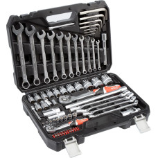 Yato ZESTAW KLUCZY 77 elem. L  1/4" / 1/2"  38781