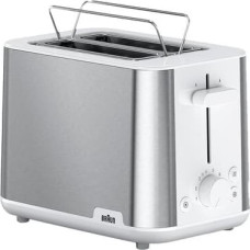 Braun HT 1510 8 2 šķēle (-s) 900 W Nerūsējošs tērauds, Balts